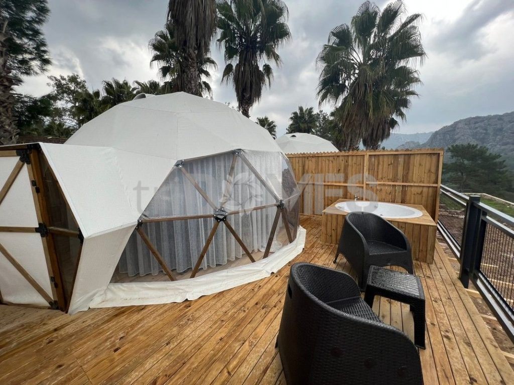 Antalya Çıralı Dome Çadır Kurulumu