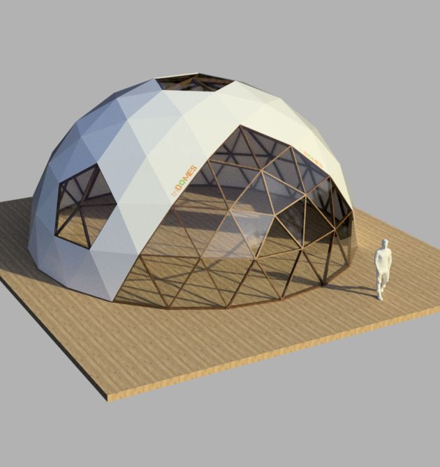 tridomes d10 glamping cadir