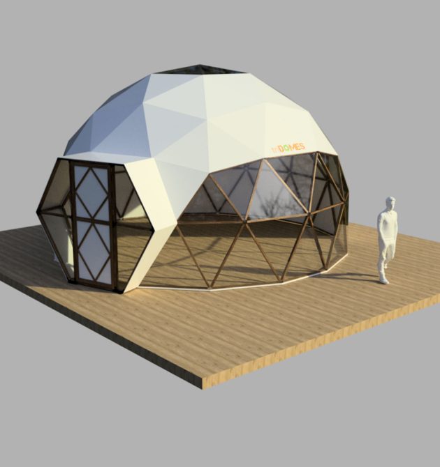 tridomes d7 glamping cadir