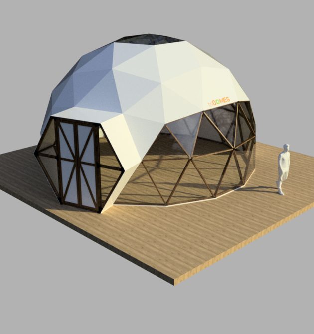 tridomes d8 glamping cadir